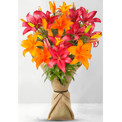 Glowing Lilies