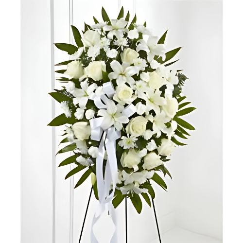 Exquisite Tribute Standing Spray