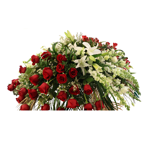 Light of Darkness Casket Spray