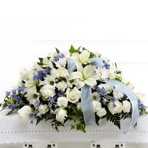 Tender Treasure Casket Spray
